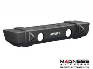 Jeep Wrangler JL TrailCrusher Front Bumper - Carbide Black Powdercoat Jeep Wrangler JL TrailCrusher Front Bumper - Carbide Black Powdercoat